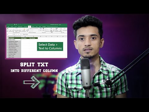 How To Split Text Into Multiple Columns Using Text to Column in ms excel - Kunwarlab
