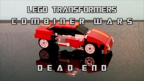 Lego Transformers Combiner Wars Dead End Menasor Part 2 By BX Brix