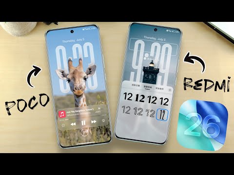 Get iOS 26 Lockscreen On Any POCO/Redmi Phone [With Parallax Effect/Spatial Scene]