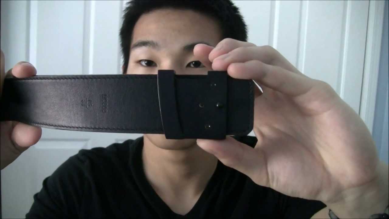 I need to verify a Louis Vuitton belt, how can I tell if it's real