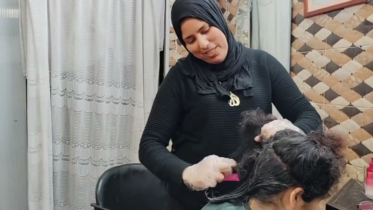 طريقة عمل ترطيبة للشعر المجعد x lisso شبيهة ترطيبة x tenso  لي الكل كيسول عليها