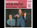 Beethoven: Sonata No. 5 in F major, Op. 24 &quot;Spring&quot; - David Oistrakh, Lev Oborin