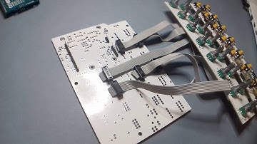 DART - Arduino MIDI controller - potentiometers board assembly