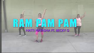 RAM PAM PAM- Natti Natasha ft. Becky G // ZUMBA // Coreo Yurena Curbelo