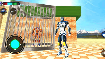 Grand Police Car Robot Transform Game ## Trò Chơi siêu RoBot cảnh sát Biến hình ** Android  Gameplay