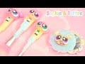 Resin Crafts-Powerpuff Girls makeup Brushes and Mirror