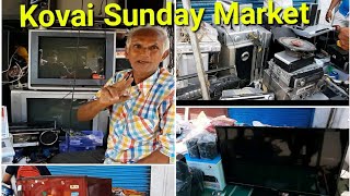 Sunday electronic market in Coimbatore