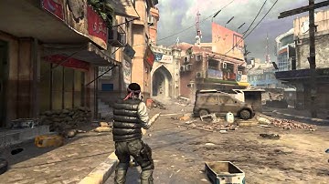 First Blood Direct Impact Nuke-Tube Across Map on Overflow (omg its gary c)(Black Ops 2)