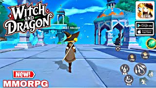 Геймплей игры "Ведьма и Дракон" (Маг) — новая MMORPG для Android/iOS. screenshot 5