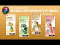 Mobile App Design Tutorial in Figma 📱 | Day 23 – 100 UI Challenge (Step-by-Step)