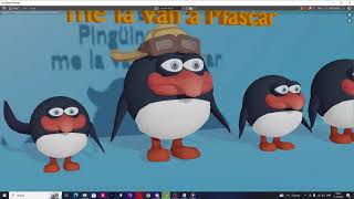 Процесс создания: Los Pingüinos me la van a Mascar by Pin