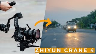 Zhiyun Crane 4 có thực sự tốt hay không? Thực tế trải nghiệm | Long K | Cuộc sống làm phim |