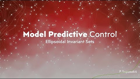 MPC Design for Constrained Linear Systems: Ellipsoidal Invariant Sets