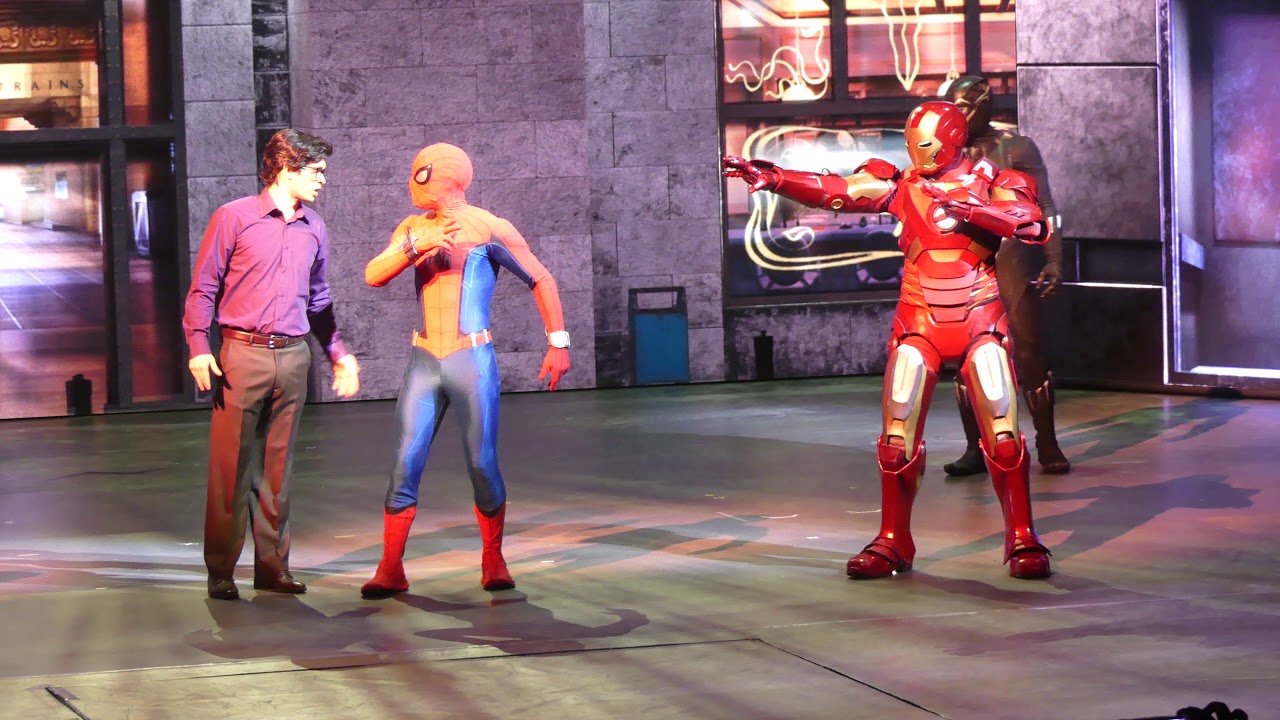 Disneyland Paris : Marvel : Super Heroes United show  (4K)