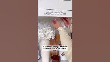 Lâmpada LED da Shopee #shorts #shopeebrasil #cozinha #lâmpada #donadecasa