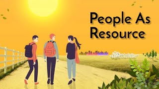 People as Resource Class 9 Economics (Animation) | Class 9 Economics Chapter 2 | CBSE | NCERT