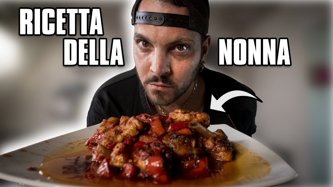 POLLO ALLA ROMANA ricetta unta come insegnano le NONNE ROMANE