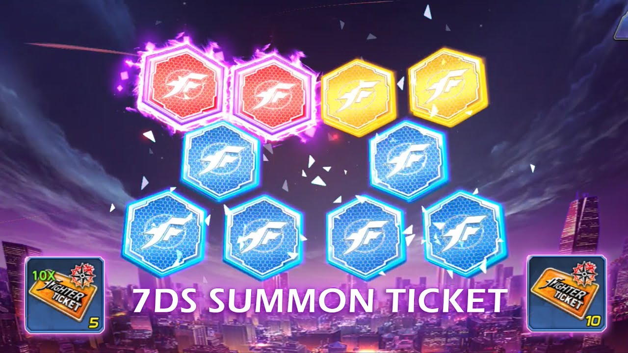 【Kof All Star】7DS Fighter Summon Ticket