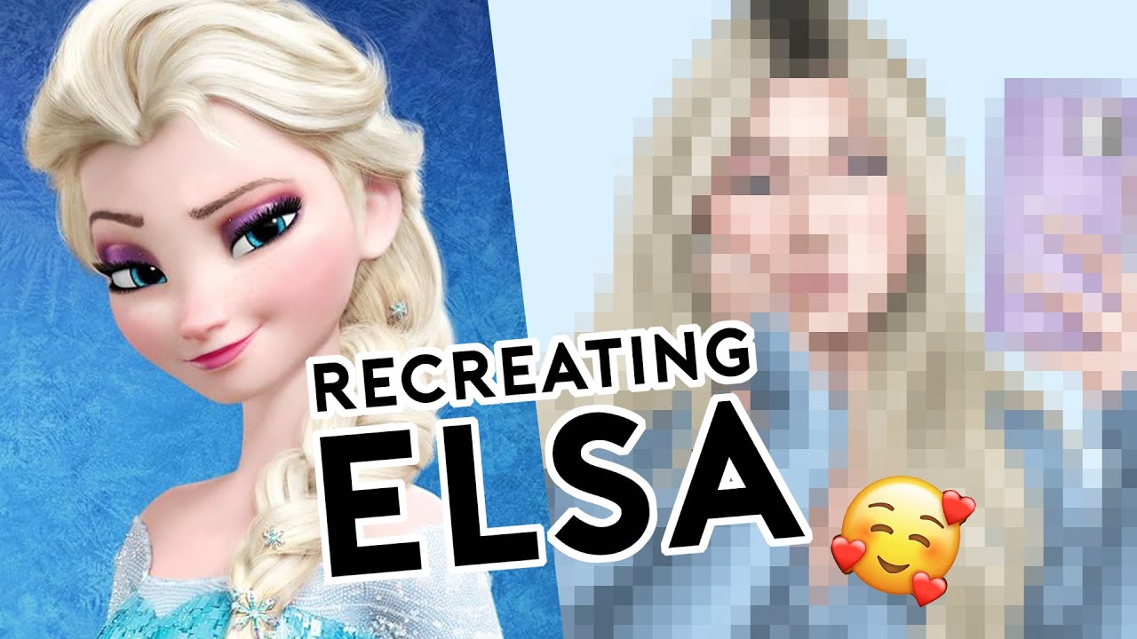 DISNEY PRINCESS GLOW UP ELSA YouTube DISNEY PRINCESS GLOW UP ELSA YouTube