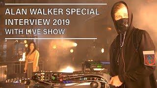 Alan Walker Special Interview 2019 With Live Show 🎹🎸♬♬