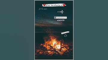 Thumbnail of ❤Ghar Se Nikalte Hi❤Song Whatsaap Status😍 Armaan Malik Most Popular Song💘
