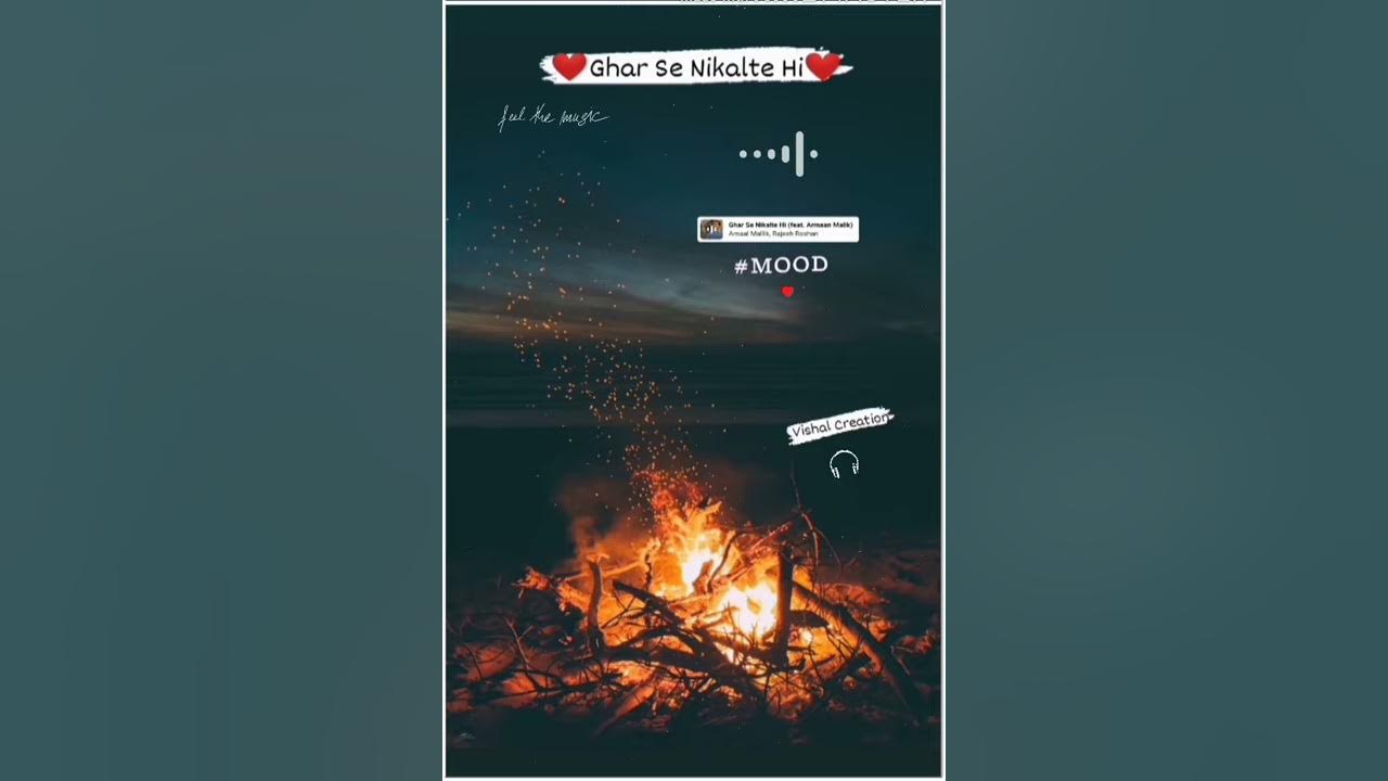 ❤Ghar Se Nikalte Hi❤Song Whatsaap Status😍 Armaan Malik Most Popular Song💘