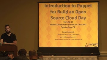 2011 SouthEast LinuxFest - BAOSCD - Garrett Honeycutt - Introduction To Puppet