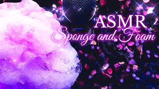 ASMR Brain Melting Sponge with Foam for sleep (No Talking)