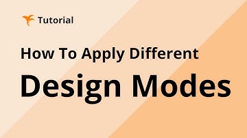 How To Apply Different Design Modes in Yoycol