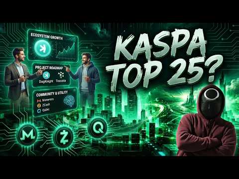 Kaspa (KAS) Pernah Berada di Sini Sebelumnya! Bisakah Kembali Mencapai 25 Besar?