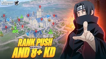 How To Get 8/10 KD in 4.0 UPDATE BGMI | BOT Locations💯 | Free Kills | Conqueror Rank Push Tips✅