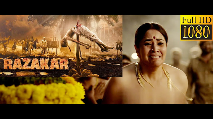 Razakar  South Movie dubbed in Hindi | Anasuya bharadwaj | Radhika Apte | Bobby Simha