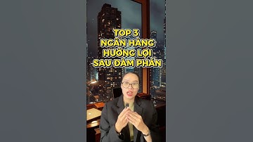 TOP 3 NGÂN HÀNG HƯỞNG LỢI SAU THUẾ QUAN #dautuchungkhoan #chungkhoan #cophieu #nganhang #vpb   #hdb
