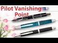 Pilot Vanishing Point Fountain Pen - The mystery behind why it does not leak on an airplane.