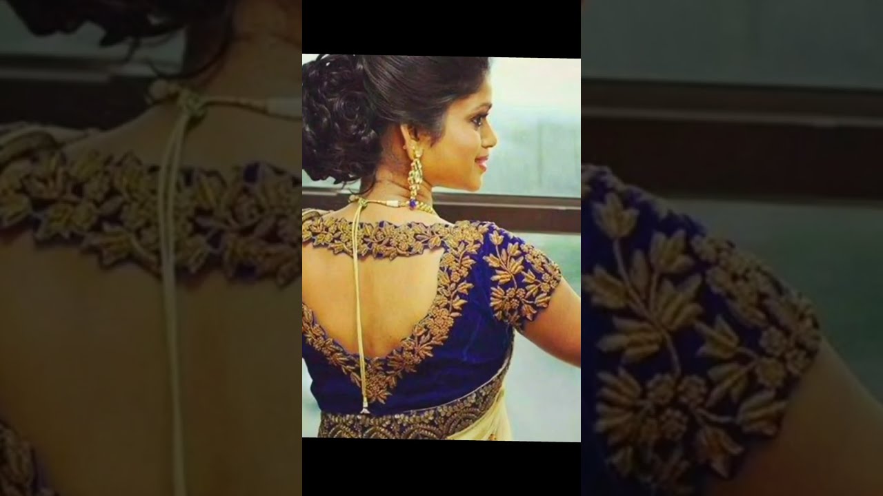 50+ latest Blouse Back Neck Designs 2025 ♥️ | fancy neck pattern | blouse |  neck design | naarifs