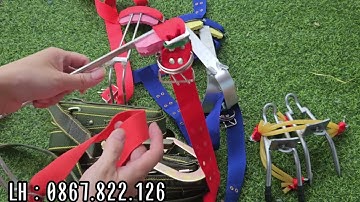 3 mẫu guốc trèo cây | cựa trèo cây cắt gỗ, trèo cây hái lan giá rẻ