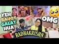 Requested reaction  emotional scene of radhakrishn  radhakrishn 18 mins journey  sidz tv