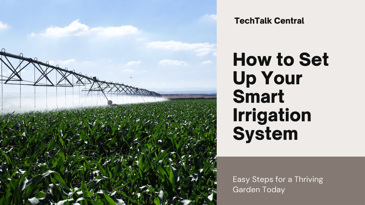 How to Set Up a Smart Irrigation System for Your Garden - YouTube