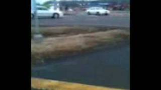 Dumb driver wrong way