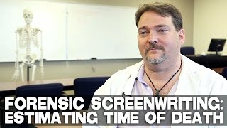 Detalles Forensic Screenwriting: Estimating Time Of Death by Professor Ron Guía
