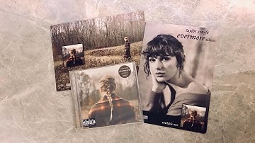 unboxing - taylor swift evermore cd