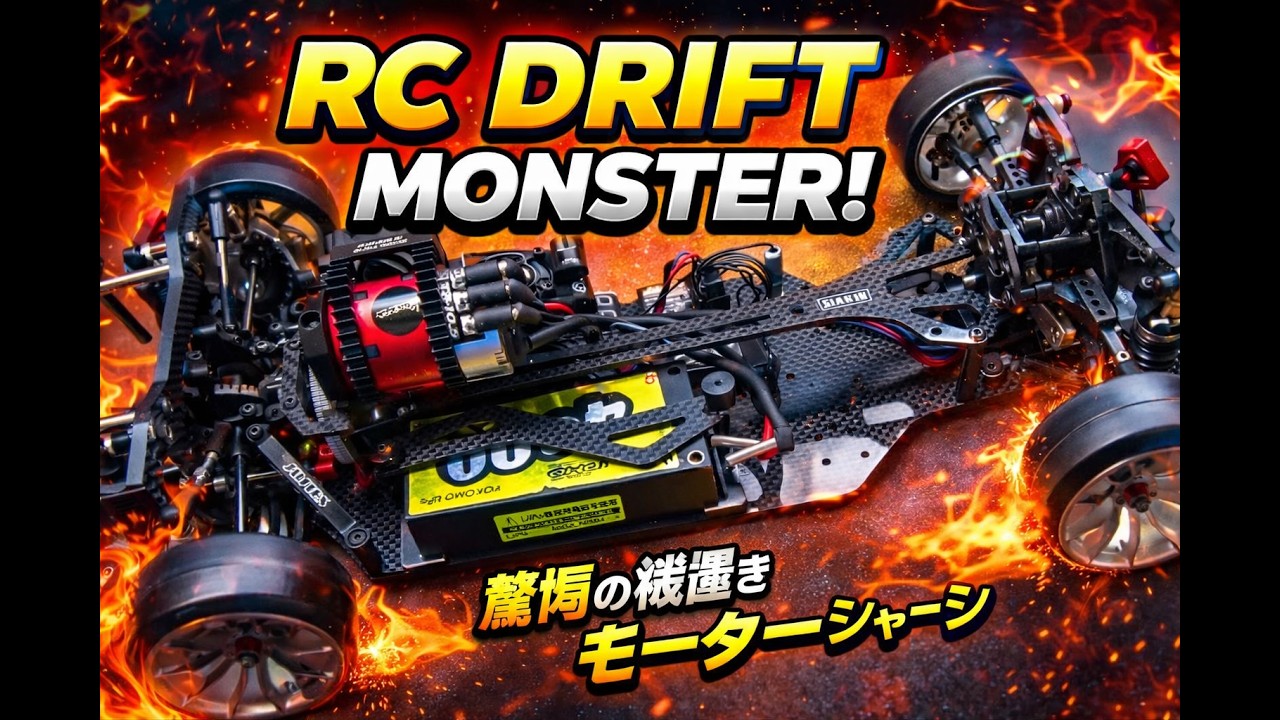 RC Drift Monster! WRAP-UP NEXT NERVIS Premium Chassis Walkaround