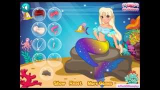 Pretty Mermaid Game-Girls Game- Little Mermaid Dress Up Game screenshot 2