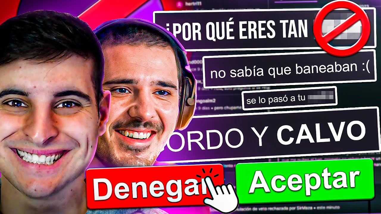 LEYENDO LAS PETICIONES DE VIEWERS BANEADOS DE MAZA 😂