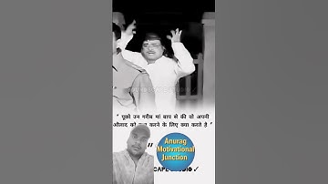 Kader Khan Movie Dialogue for Inspiration//👍✍️💯//Kader Khan🥰 Dialogue. Evergreen Actor ✅For all time