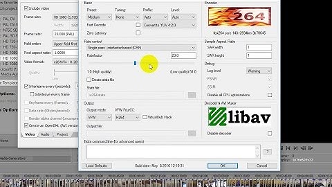 How to Render videos using the x264 codec in Vegas Pro