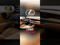 Lexus LS interior evolution 🚗✨