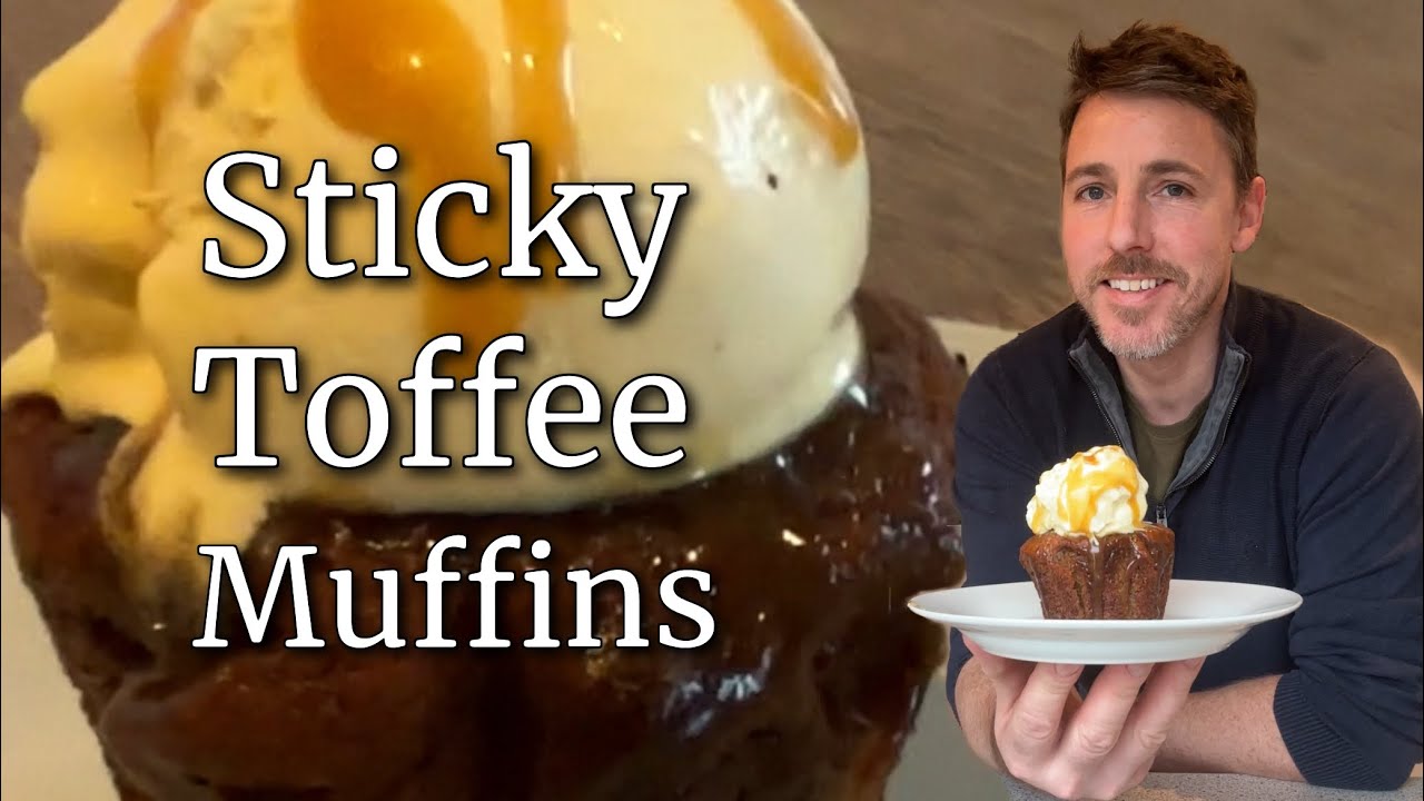 Chris’s Sticky Toffee Muffins - YouTube