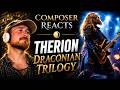 Composer Reacts to THERION - Draconian Trilogy (Official Live Video)