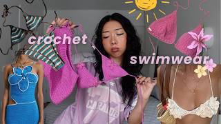 crocheting my dream beaded bikini ☀️